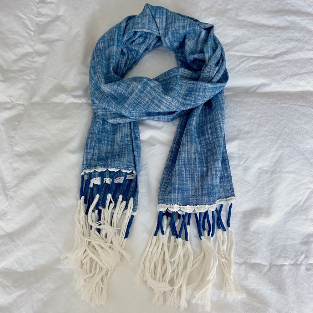 Chambray Wrap Scarf
